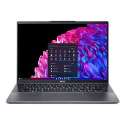 Acer Swift SFG14-63-R7DB AMD Ryzen™ 5 8645HS Netbook 35.6 cm (14") 2.8K 16 GB LPDDR5x-SDRAM 1 TB SSD Wi-Fi 6 (802.11ax) Windows 11 Home Grey