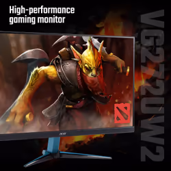 Acer NITRO VG272UW2 Monitor 27 inch QHD IPS 180 Hz 0.5 ms Black - Additional view 2