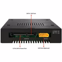 Icy Dock MB991IK-B drive bay panel 2.5" Storage drive tray Black - Additional view 6