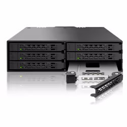 Icy Dock MB996SP-6SB disk array 0 TB Black - Additional view 5