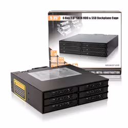 Icy Dock MB996SP-6SB disk array 0 TB Black - Additional view 6