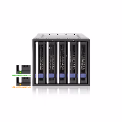 Icy Dock MB155SP-B drive bay panel Black - Additional view 5