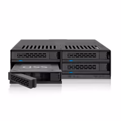 Icy Dock MB324SP-B disk array 0 TB Desktop Black - Additional view 6