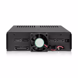 Icy Dock MB324SP-B disk array 0 TB Desktop Black - Additional view 8