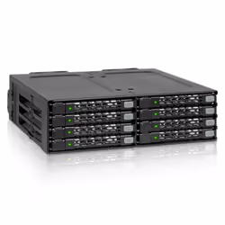 Icy Dock MB998SP-B, 0 TB, 875 g, Black