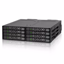 Icy Dock MB998SP-B disk array 0 TB Black