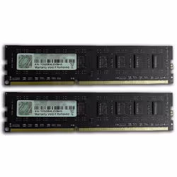 G.Skill F3-10600CL9D-4GBNS, 4 GB, 2 x 2 GB, DDR3, 1333 MHz, 240-pin DIMM