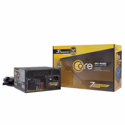 Seasonic SSR-500LC, 500 W, 100 - 240 V, 50 - 60 Hz, 100 W, 492 W, 100 W