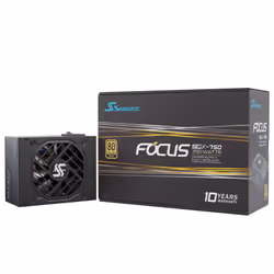 Seasonic FOCUS SGX-750 (2021) power supply unit 750 W 20+4 pin ATX SFX Black - Additional view 6