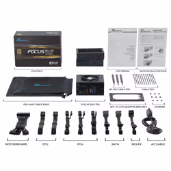 Seasonic FOCUS SGX-750 (2021) power supply unit 750 W 20+4 pin ATX SFX Black - Additional view 7