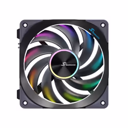 Seasonic MagFlow ARGB, Fan, 12 cm, 2000 RPM, Black
