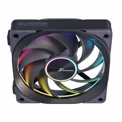Seasonic MagFlow ARGB Computer case Fan 12 cm Black 1 pc(s)