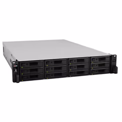 Synology RX1217RP disk array 0 TB Rack (2U) Black, Grey - Additional view 6