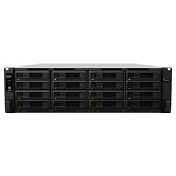 Synology RackStation RS4017xs+ NAS Rack (3U) Intel® Xeon® D D-1541 8 GB DDR4 0 TB DiskStation Manager Black, Grey