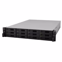 Synology SA3400 NAS/storage server Rack (2U) Intel® Xeon® D D-1541 16 GB DDR4 0 TB DiskStation Manager Black