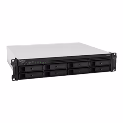 Synology RackStation RS1221RP+ NAS/storage server Rack (2U) Ryzen Embedded V1500B 4 GB DDR4 0 TB DiskStation Manager Black - Additional view 6