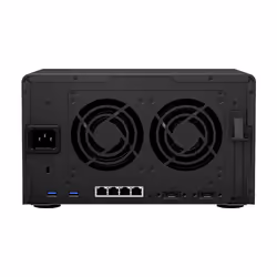 Synology DiskStation DS1621+ NAS/storage server Desktop Ryzen Embedded V1500B 4 GB DDR4 0 TB DiskStation Manager Black - Additional view 4