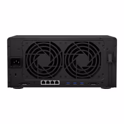 Synology DiskStation DS1821+ NAS/storage server Tower Ryzen Embedded V1500B 4 GB DDR4 0 TB DiskStation Manager Black - Additional view 5