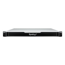Synology RackStation RS1626XS+ NAS/storage server Rack (1U) Intel® Xeon® D D-1726 16 GB DDR4 0 TB DiskStation Manager Black