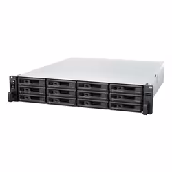 Synology RackStation RS2423RP+II NAS Rack (2U) AMD Ryzen V1780B 8 GB DDR4 0 TB DiskStation Manager Black - Additional view 2