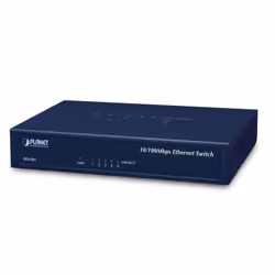 PLANET FSD-503, Fast Ethernet (10/100), Full duplex, Wall mountable