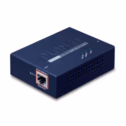 PLANET POE-E201, Network transmitter & receiver, 100 m, 1000 Mbit/s, Cat5, Cat5e, Cat6, Full, 10/100/1000Base-T(X)