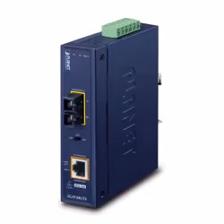 PLANET IP30 Industrial 10/100/1000BAS, 1000 Mbit/s, 20000 m, -9 dBmW, -3 dBmW, -23 dBmW, Blue