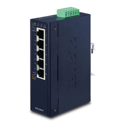 PLANET IGS-501T network switch Unmanaged Gigabit Ethernet (10/100/1000) Blue