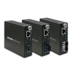 PLANET GST-805A network media converter 2000 Mbit/s Black