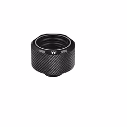 Thermaltake Pacific C-PRO G1/4 PETG, Fitting, Aluminium, Cooper, Black, 1/4", Male, Tt LCS