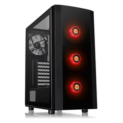 Thermaltake Versa J25 TG RGB Midi Tower Black