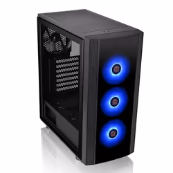 Thermaltake Versa J25 TG RGB Midi Tower Black
