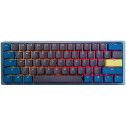 Ducky One3 Daybreak Mini keyboard Gaming USB UK International Blue. Gr