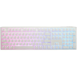 Ducky One3 Pure White Full keyboard Gaming USB UK English