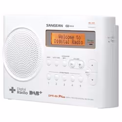 Sangean DPR-69+ Portable Digital White