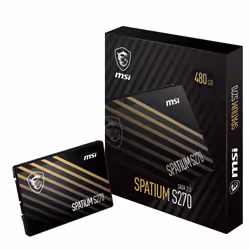 MSI SPATIUM S270 SATA 2.5 480GB internal solid state drive 2.5" Serial ATA III 3D NAND - Additional view 5