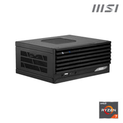 MSI PRO DP20ZA 5M AMD RYZEN 5-5600G Barebone, Mini-PC, 2.6L, Type-C, USB 3.2 Gen2, HDMI, DisplayPort, LAN, WiFi, BT, VESA, Supports Max 64GB DDR4 SO-DIMM (2 Slots), M.2 (2 Slot), 2.5'SSD/HDD (2 Slot)