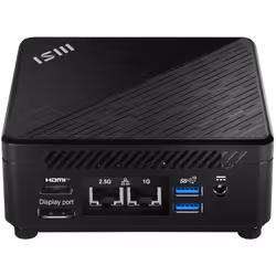 MSI Cubi 5 12M-002EU Intel® Core™ i5 i5-1235U 8 GB DDR4-SDRAM 512 GB SSD Windows 11 Pro Mini PC Black - Additional view 6