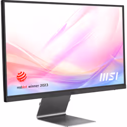 MSI Modern MD271UL 27 Inch Monitor, UHD (3840 x 2160), 60Hz, IPS, 4ms, Adaptive-Sync, 2x HDMI, DisplayPort, USB Type-C, Anti-Glare, Anti-Flicker, Less Blue light, TÜV Certified, Kensington, Grey - Additional view 6