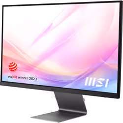 MSI Modern MD271UL 27 Inch Monitor, UHD (3840 x 2160), 60Hz, IPS, 4ms, Adaptive-Sync, 2x HDMI, DisplayPort, USB Type-C, Anti-Glare, Anti-Flicker, Less Blue light, TÜV Certified, Kensington, Grey - Additional view 8