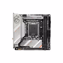 MSI MPG B760I EDGE WIFI DDR4, Intel, LGA 1700, Intel® Celeron®, Intel® Pentium® Gold, LGA 1700, DDR4-SDRAM, 64 GB