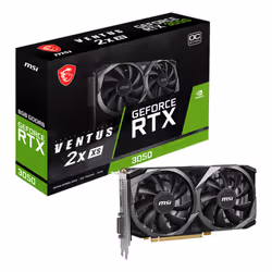 MSI VENTUS GEFORCE RTX 3050 2X XS 8G OC graphics card NVIDIA 8 GB GDDR6 - Additional view 4