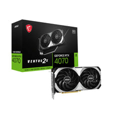 MSI VENTUS GEFORCE RTX 4070 2X 12G OC graphics card NVIDIA 12 GB GDDR6X
