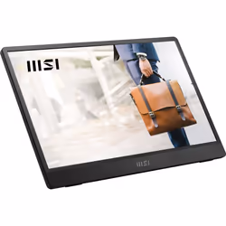 MSI Pro MP161 E2 Portable monitor Black 39.6 cm (15.6") LED 1920 x 1080 pixels - Additional view 4