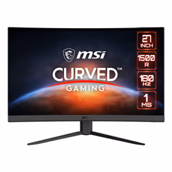 MSI G27C4DE E3, 68.6 cm (27"), 1920 x 1080 pixels, Full HD, LCD, 1 ms, Black