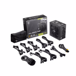 MSI MAG A1250GL PCIE5 power supply unit 1250 W 24-pin ATX 1U Black - Additional view 5