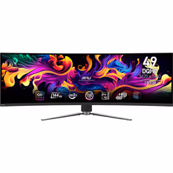 MSI MPG 491CQP QD-OLED computer monitor 124.5 cm (49") 5120 x 1440 pixels DQHD Black - Additional view 4