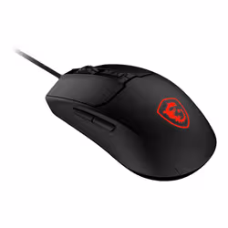 MSI FORGE GM100 mouse Gaming Ambidextrous USB Type-A Optical 6400 DPI - Additional view 2