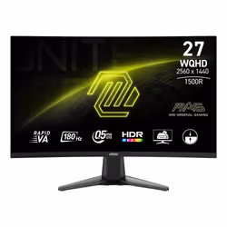 MSI MAG 27CQ6F computer monitor 68.6 cm (27&quot;) 2560 x 1440 pixels