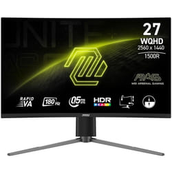 MSI MAG 27CQ6PF 27" WQHD Monitor Curved VA LCD 180Hz HDMI DisplayPort